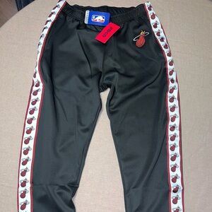 FOCO NBA Miami Heat Track Pants Size L